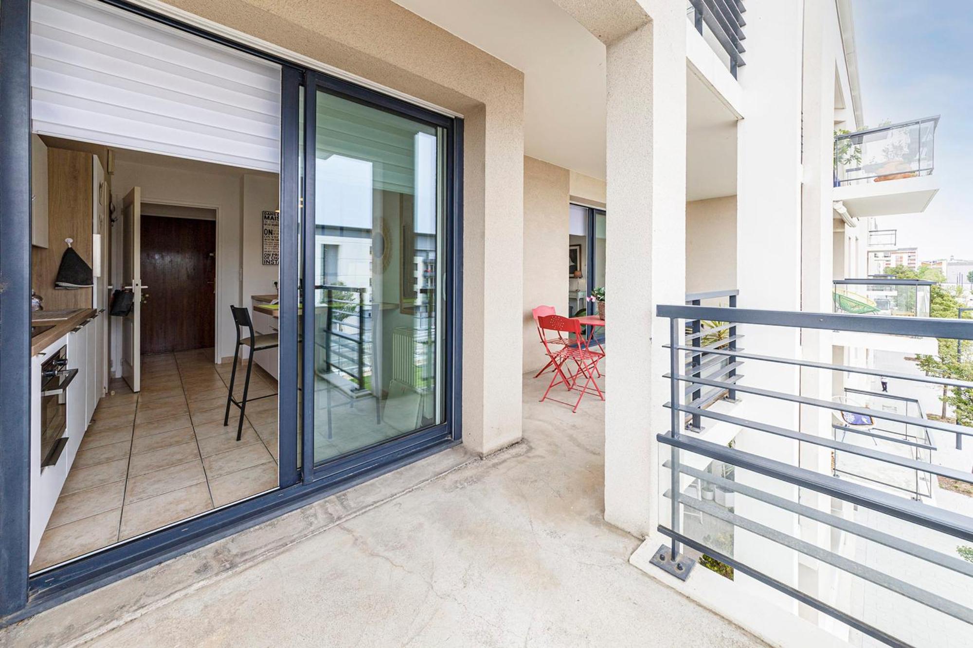 L'Aragon- Bel appartement vue sur la Maine Angers Extérieur photo