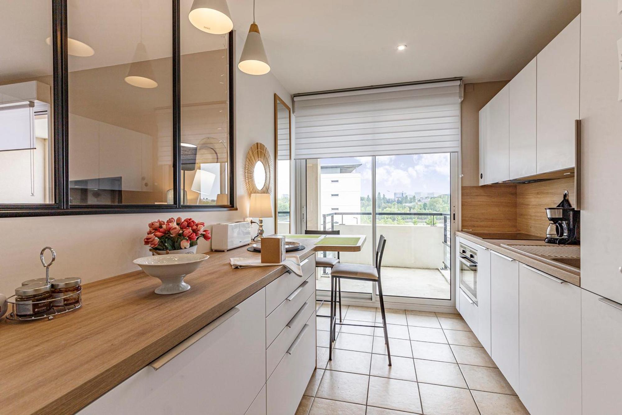 L'Aragon- Bel appartement vue sur la Maine Angers Extérieur photo
