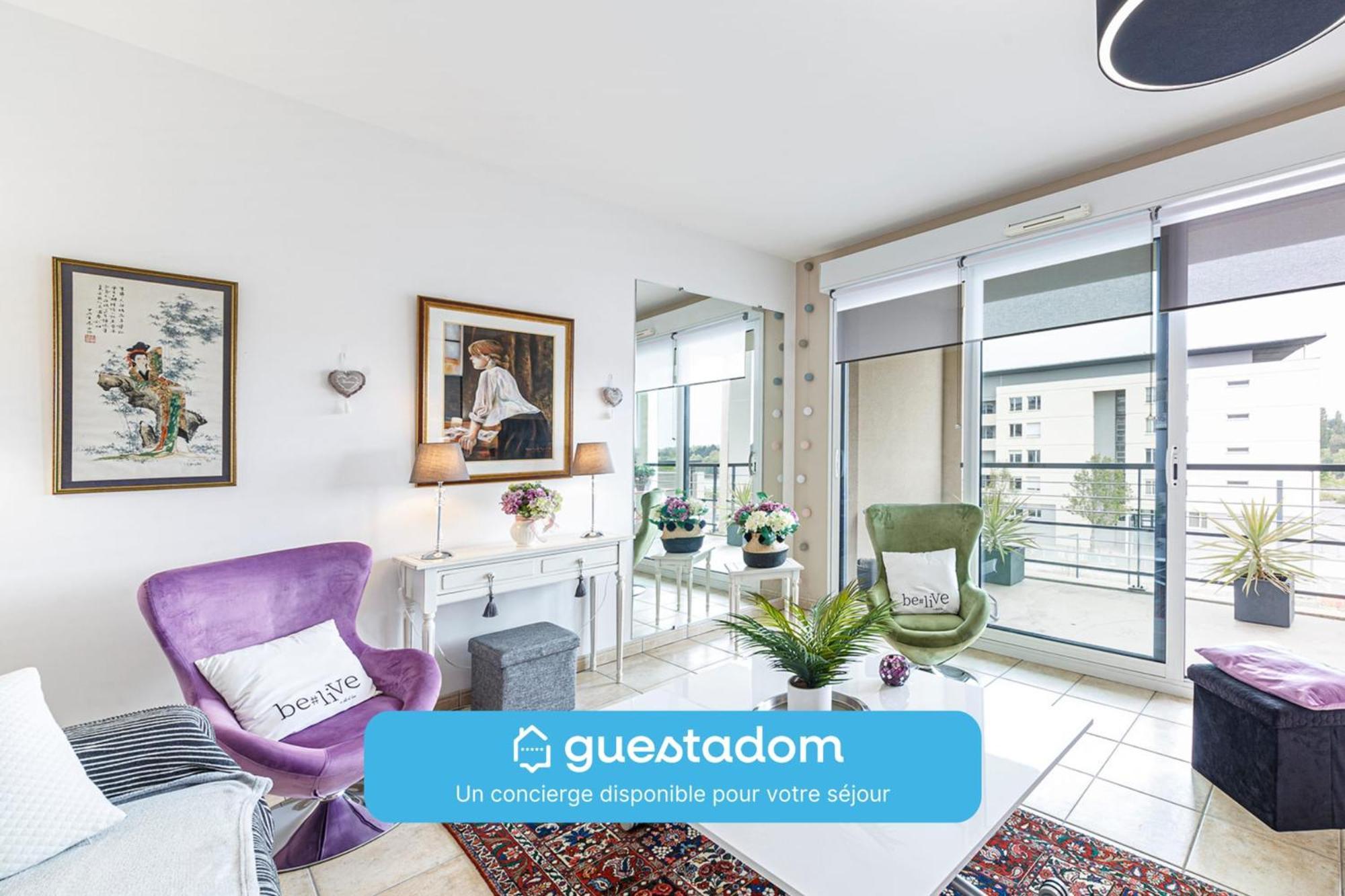 L'Aragon- Bel appartement vue sur la Maine Angers Extérieur photo